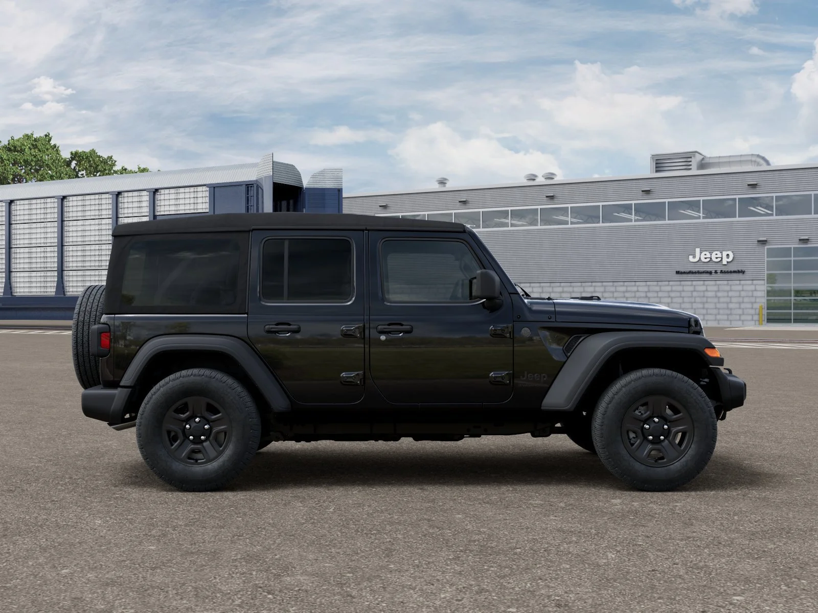 New 2026 Black Clear-Coat Exterior Paint Jeep Sport image 21