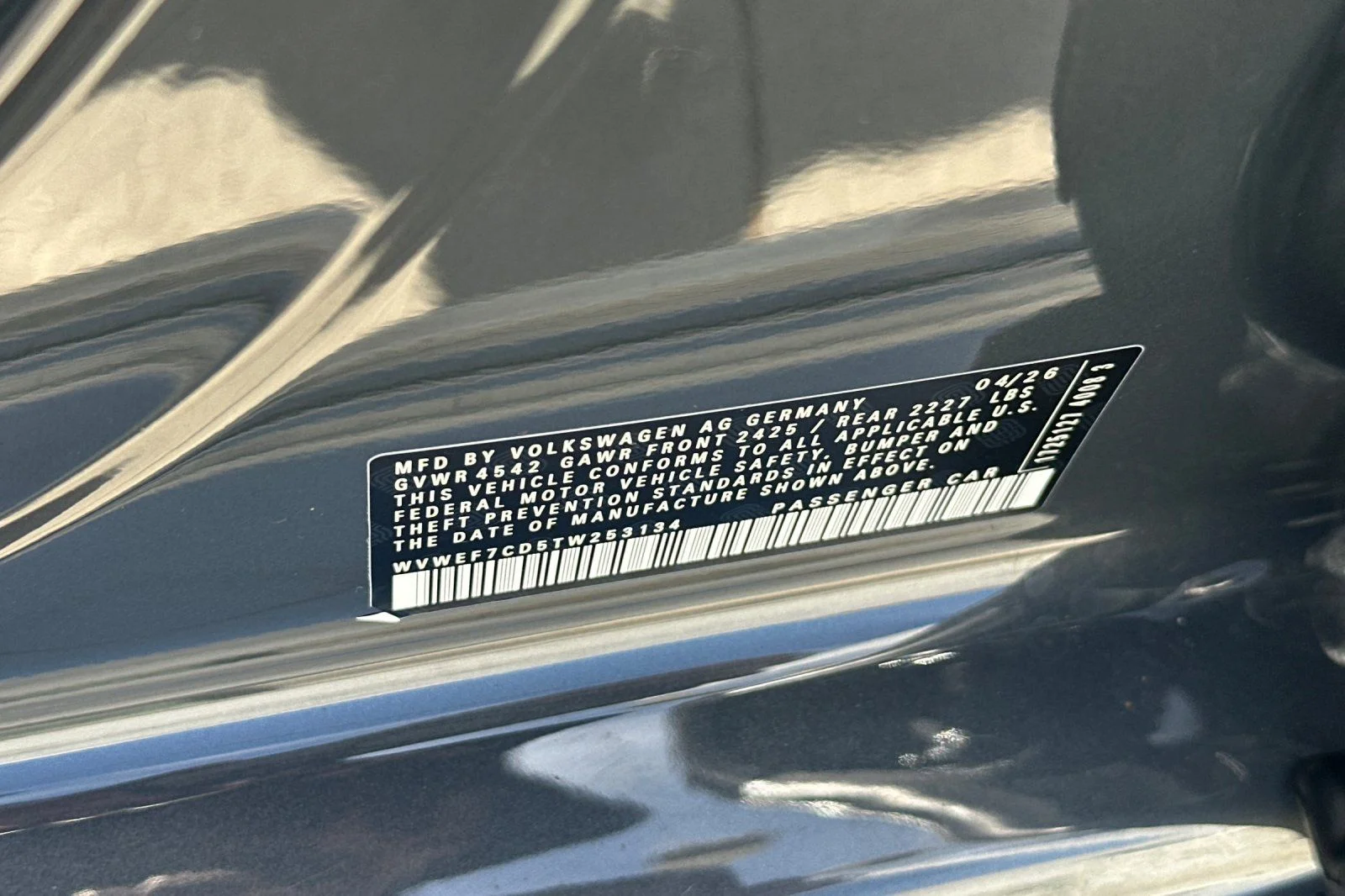 New 2026 Gray Volkswagen 2.0T image 24