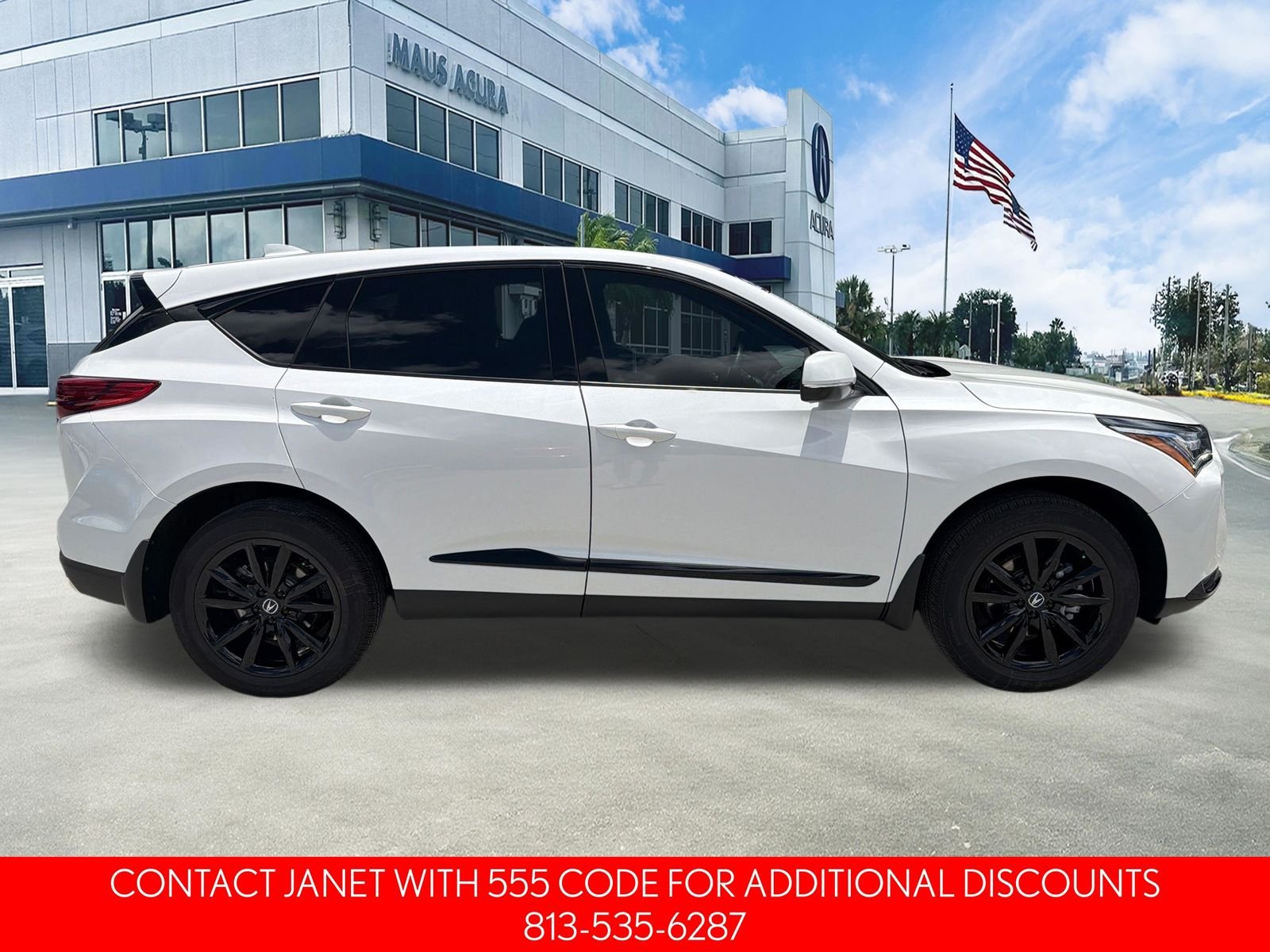 Used 2025 White Acura Base image 3