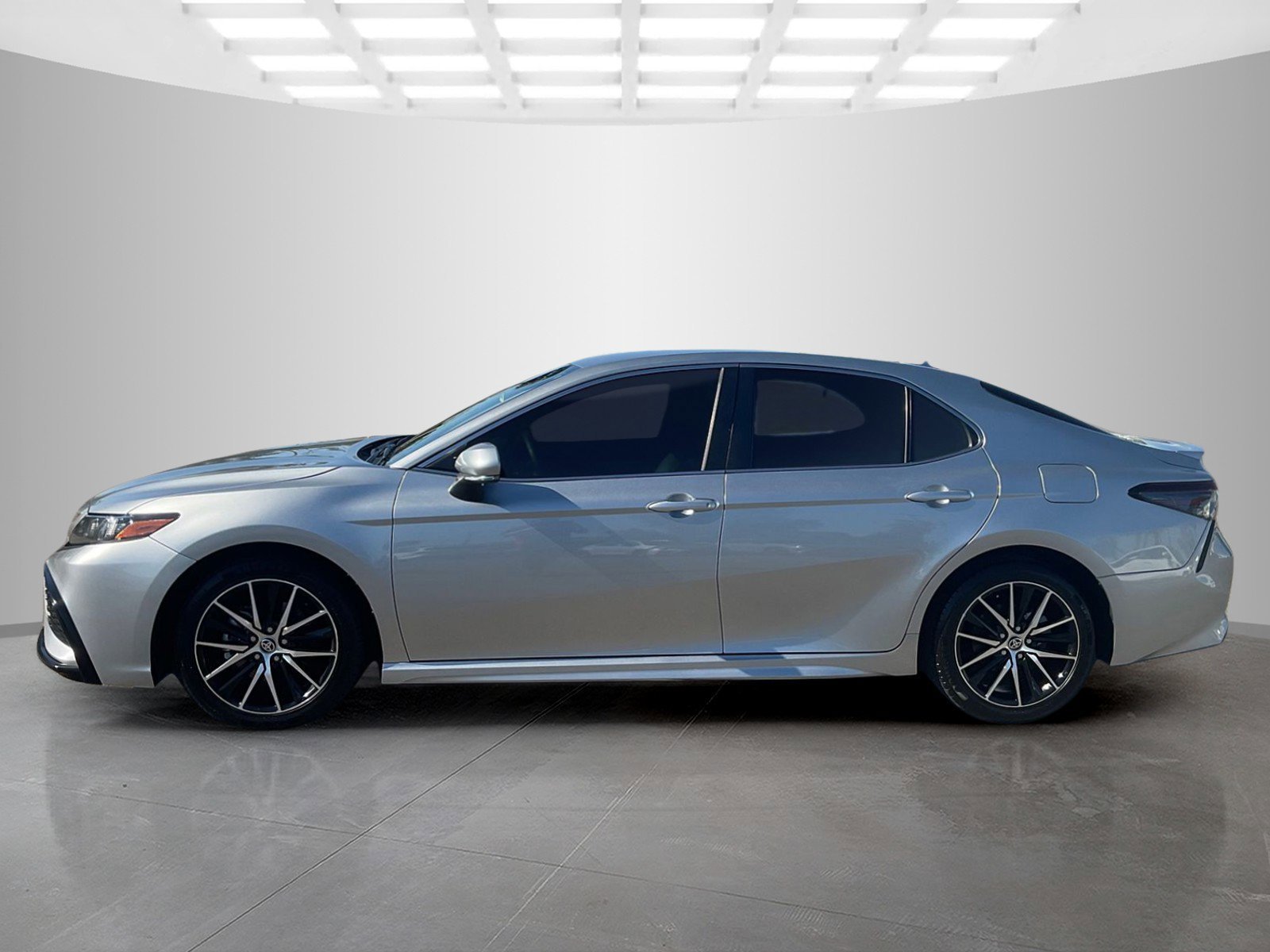 Certified Used 2023 Celestial Silver Metallic Toyota SE image 2