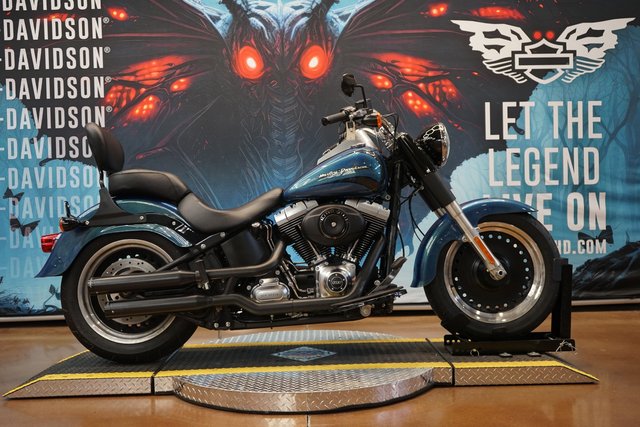 Pre-Owned 2014 Harley-Davidson Fat Boy Lo in Mothman Harley