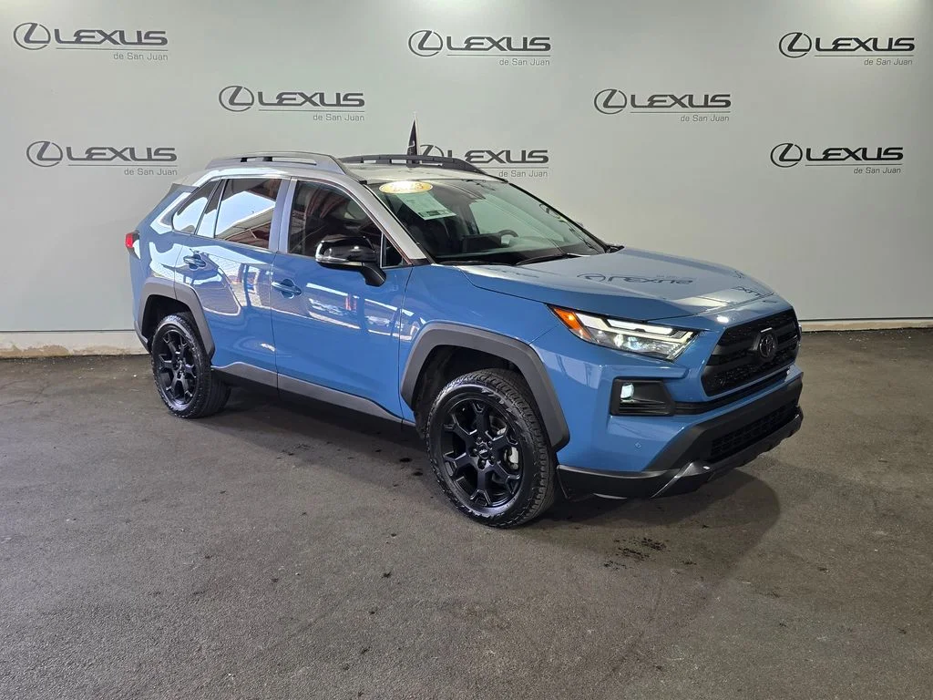 Used 2023 Blue Toyota TRD Off Road image 3