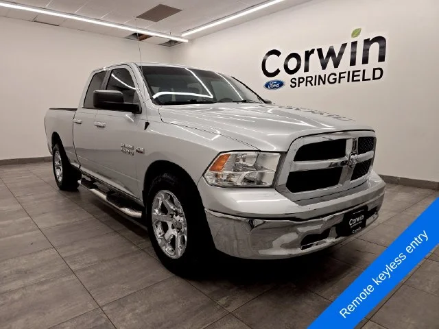 Used 2017 Bright Silver Clearcoat Metallic Ram SLT image 6