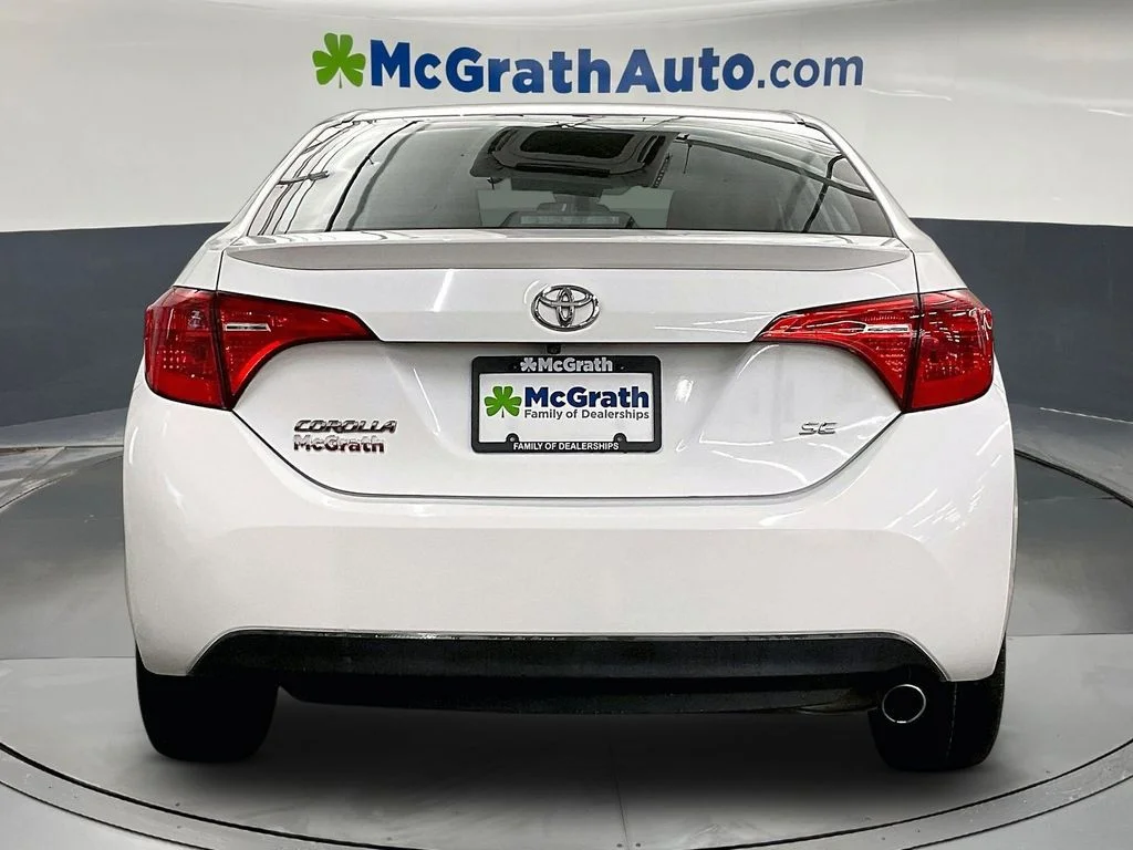 Used 2019 White Toyota SE image 6