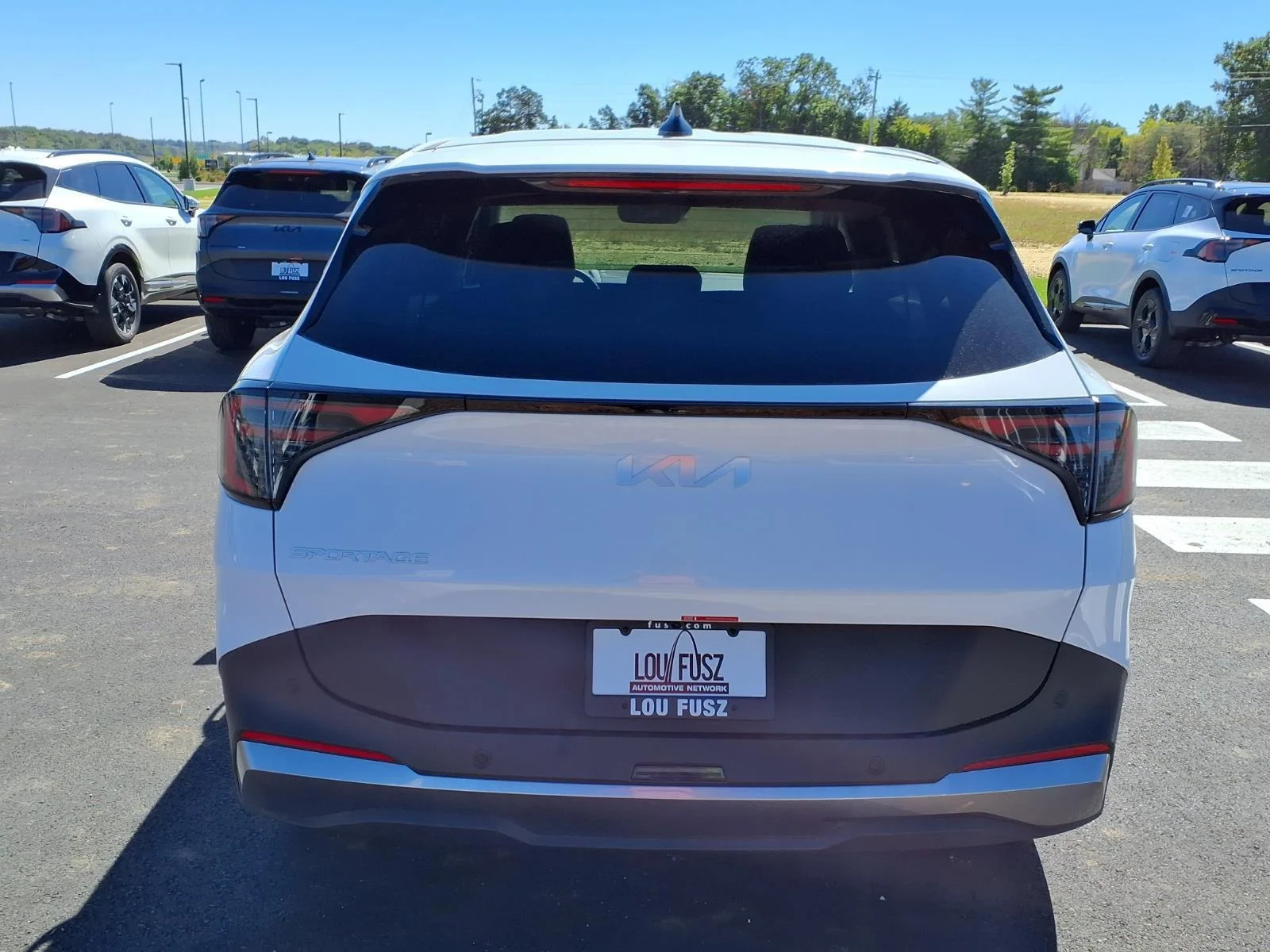 New 2026 Glacial White Pearl Kia LX image 16