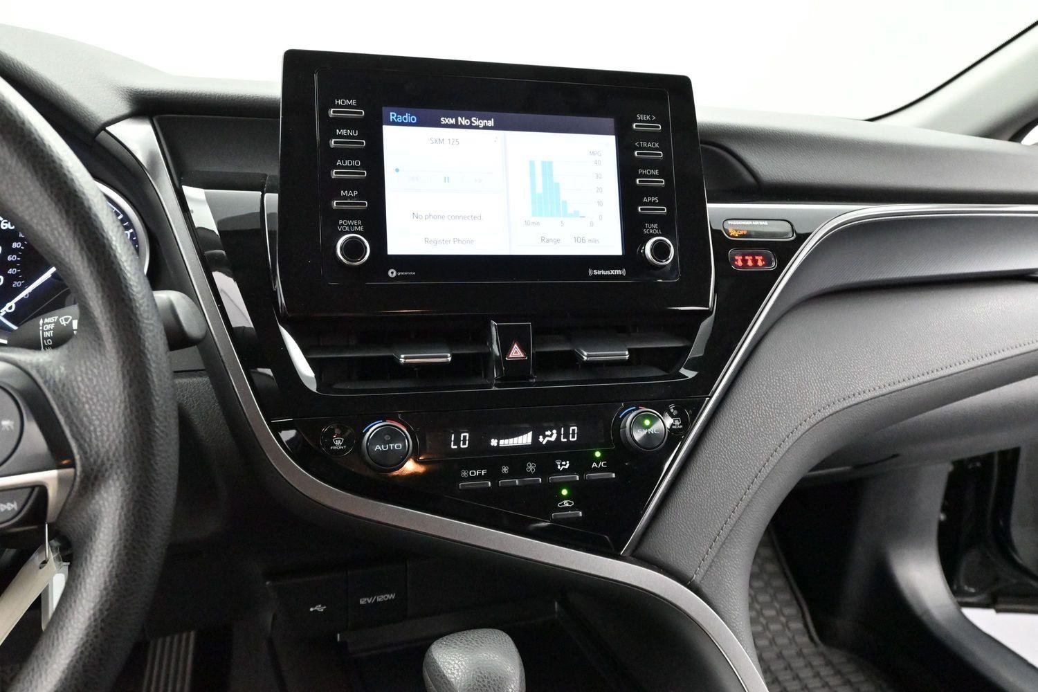 Used 2022 Midnight Black Metallic Toyota LE image 17