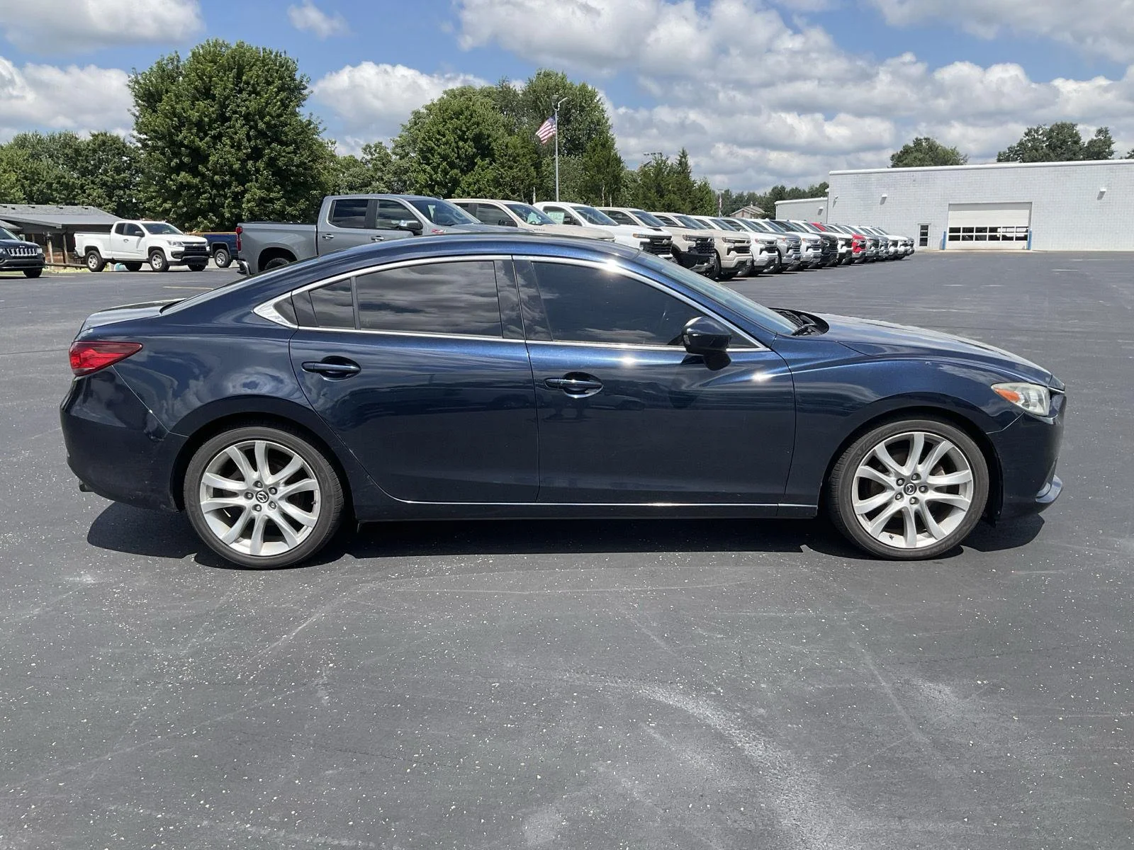 Used 2016 Deep Crystal Blue Mazda i Touring image 5