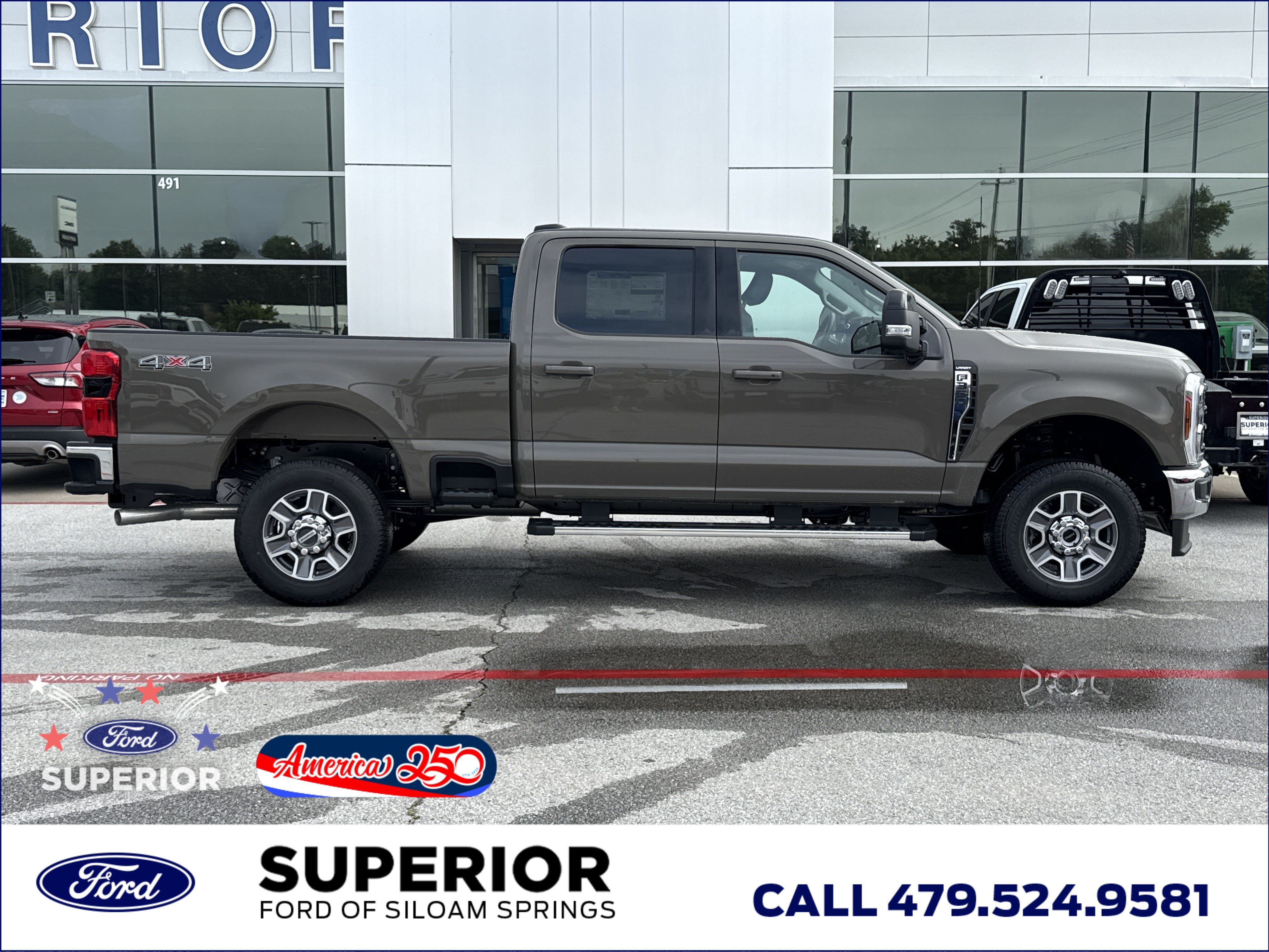 New 2026 Marsh Gray Ford Lariat 4WD image 2