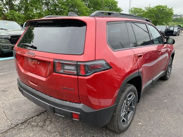 New 2026 Red Hot Pearl-Coat Exterior Paint Jeep Limited image 7