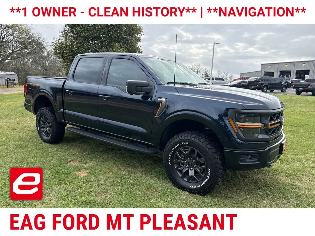 Used 2025 Antimatter Blue Metallic Ford Tremor image 1