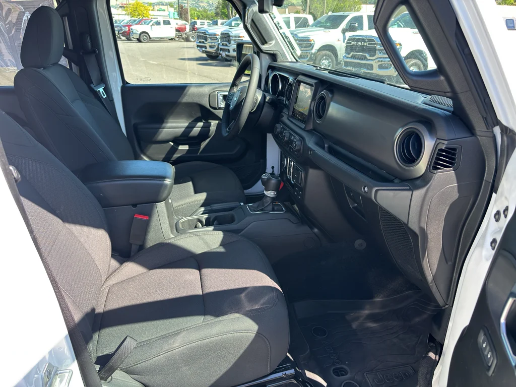 Used 2023 Bright White Clearcoat Jeep Sport S image 19