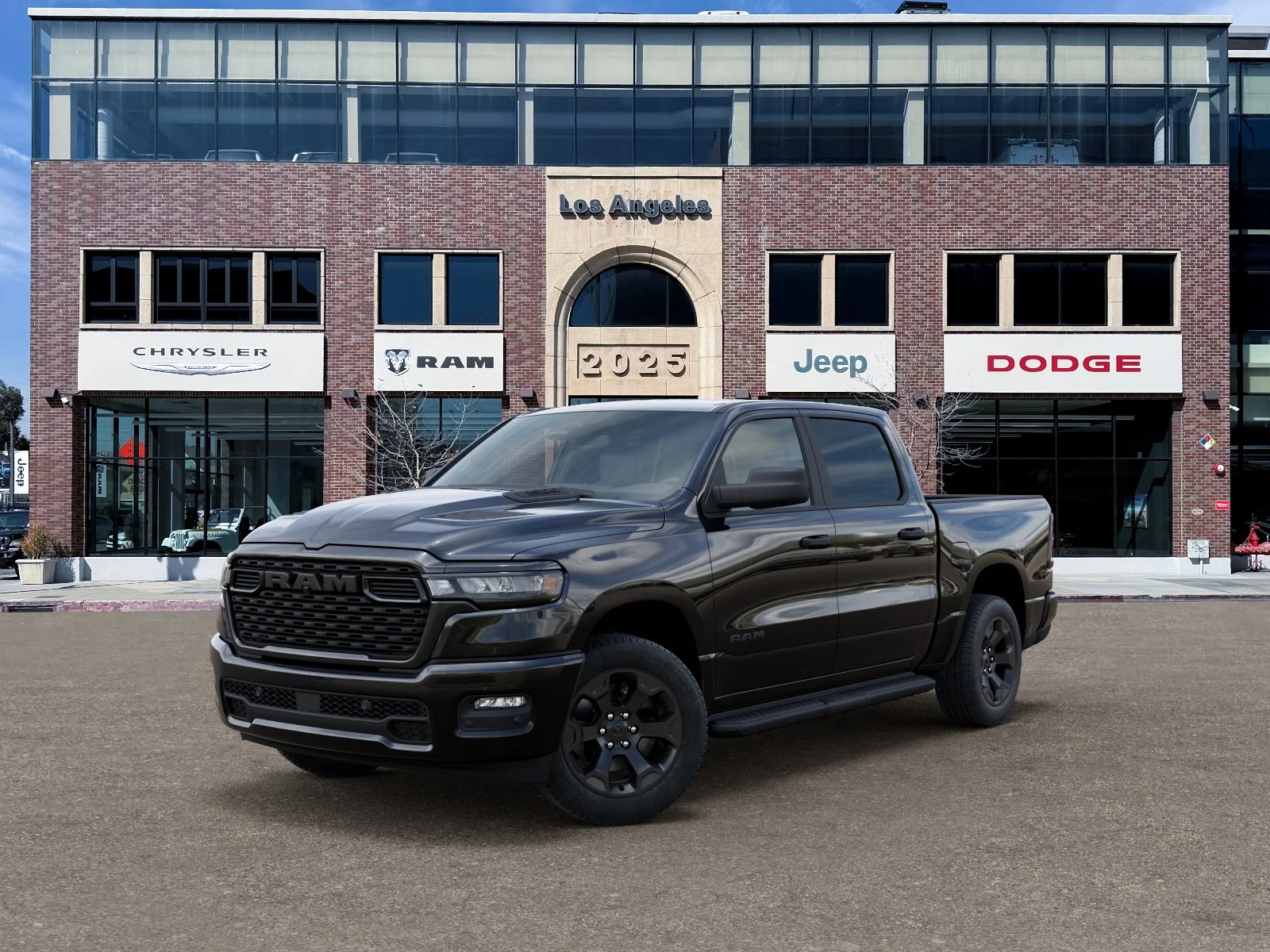 New 2027 Diamond Black Crystal Pearl-Coat Exterior Paint RAM Express image 27