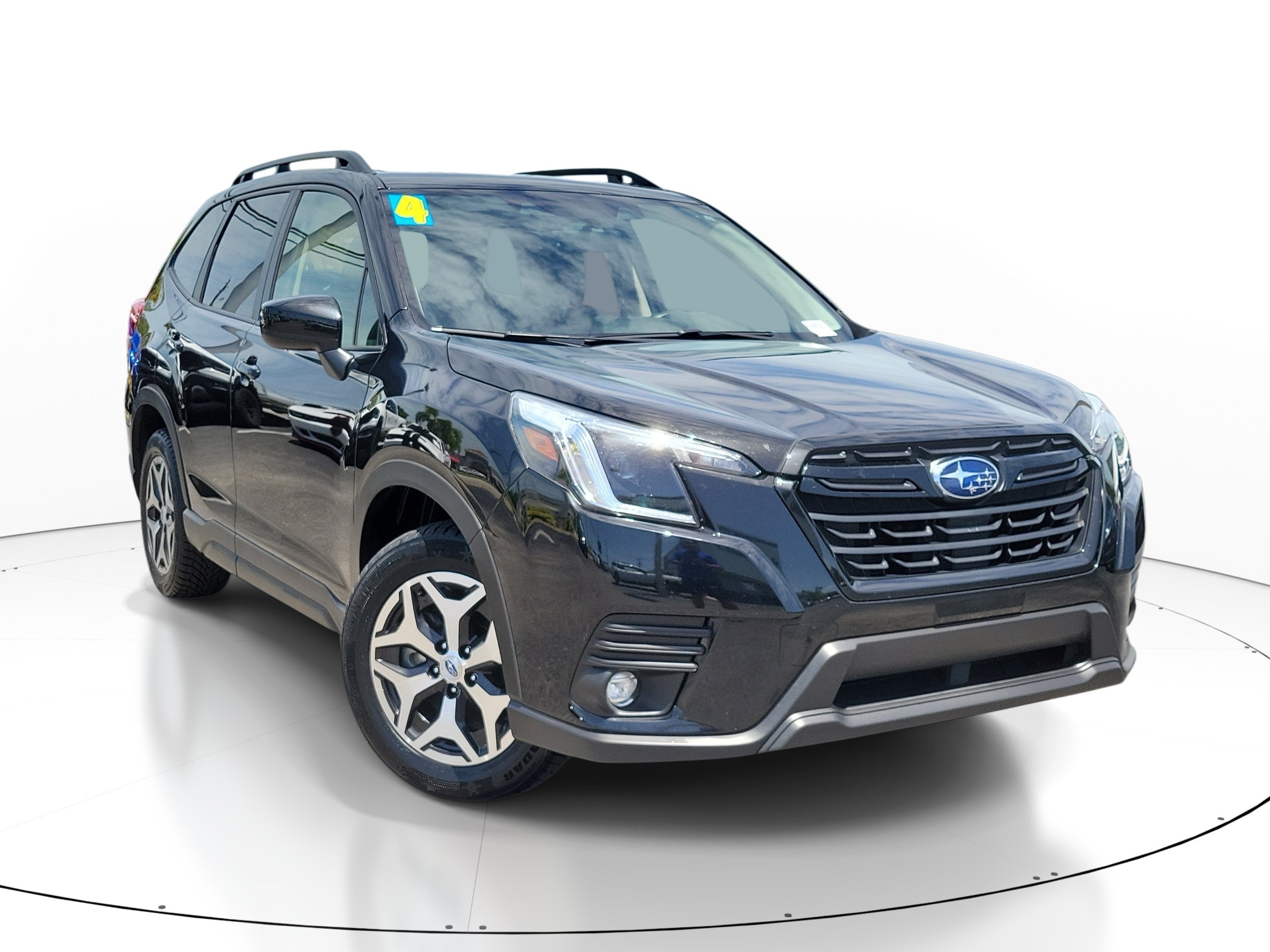 Used 2024 Crystal Black Silica Subaru Premium image 1