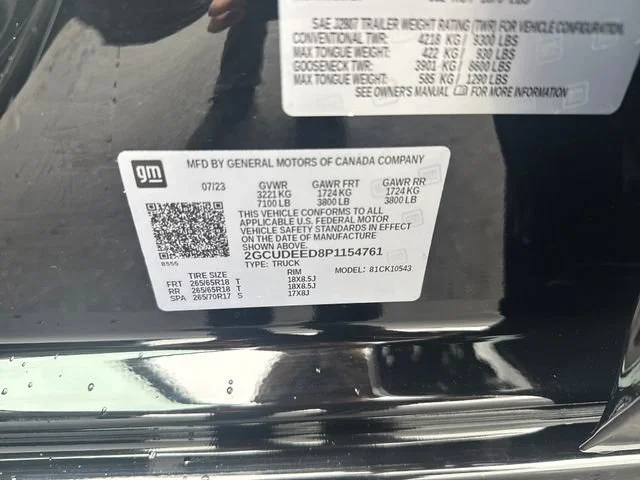 Used 2023 Black Chevrolet RST image 26
