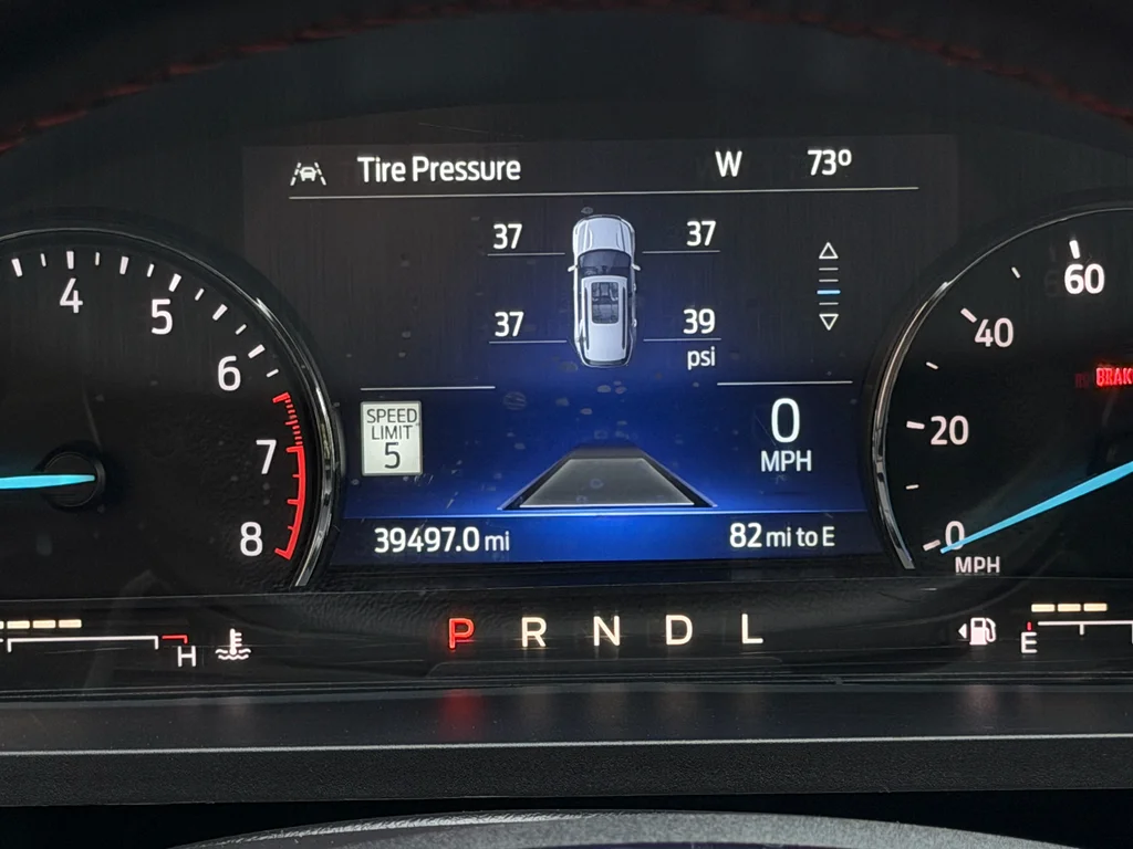 Used 2023 Star White Metallic Tri-Coat Ford ST-Line image 13