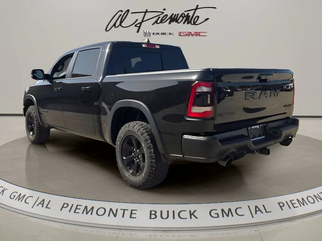 Used 2022 Diamond Black Crystal Pearlcoat Ram Rebel image 4