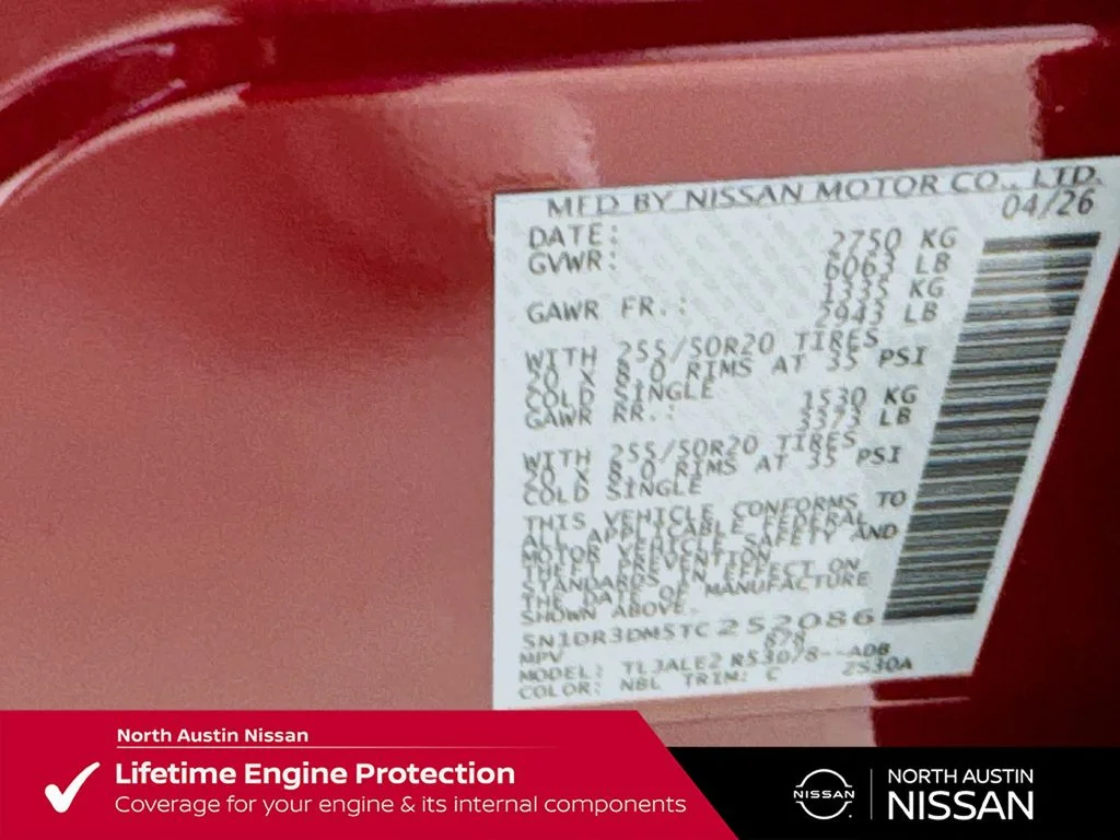 New 2026 Red Nissan Platinum image 43
