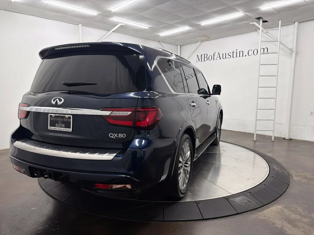 Used 2021 Blue INFINITI Sensory image 7