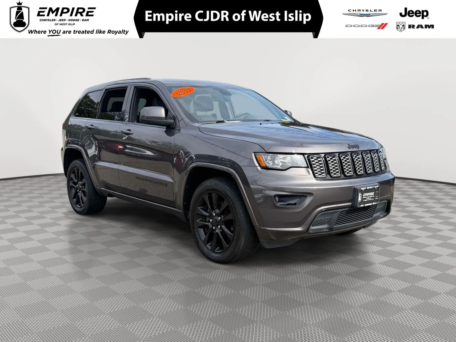 Used 2017 Granite Crystal Metallic Clearcoat Jeep Altitude 4x4 image 1