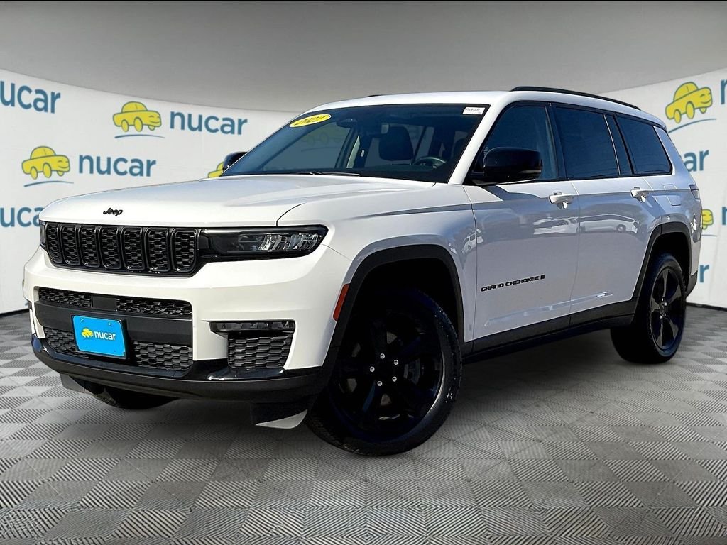 Used 2022 White Jeep Limited image 3