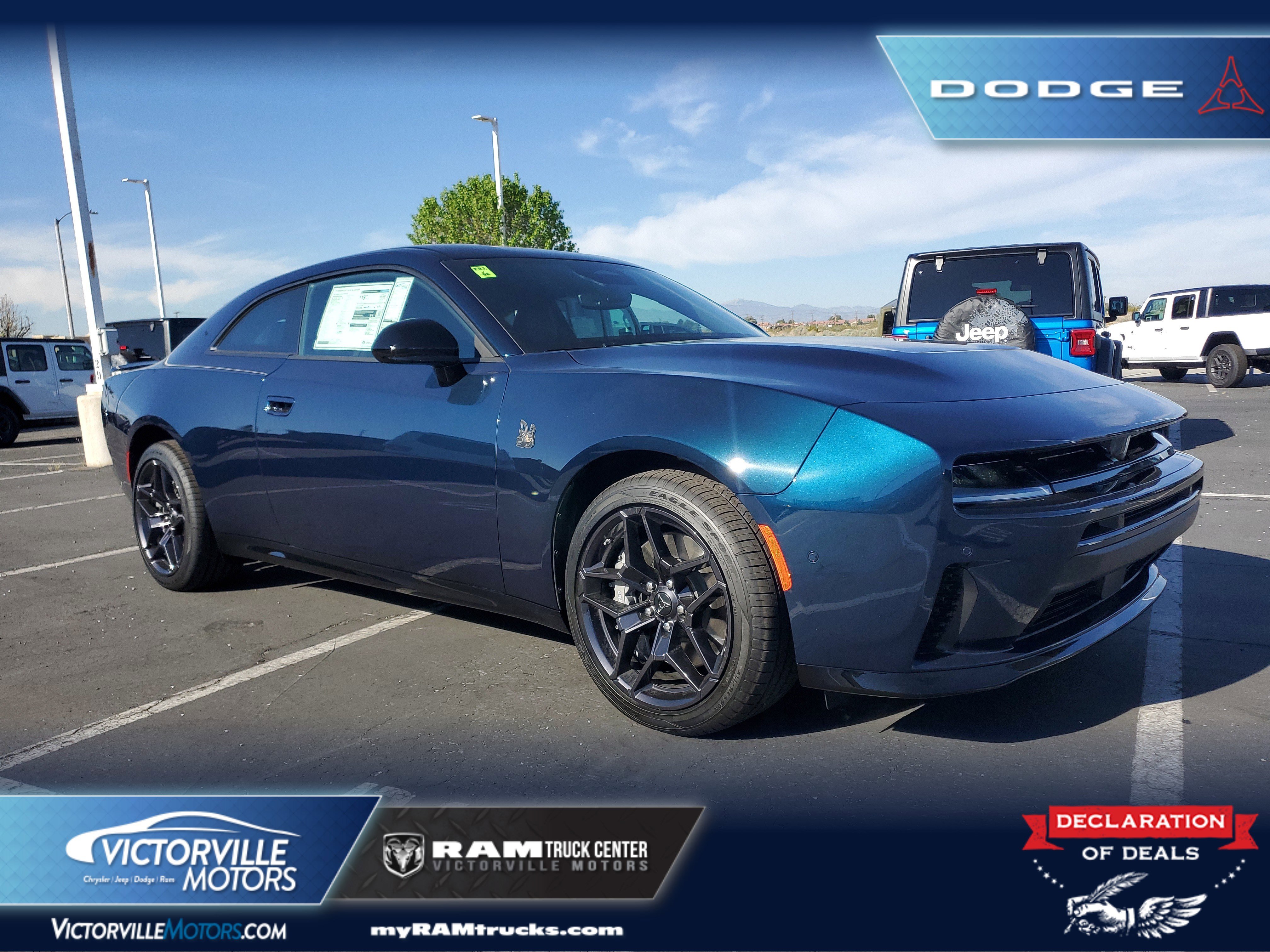 New 2026 Dodge Charger R/T Scat Pack Coupe in Victorville #26D1009