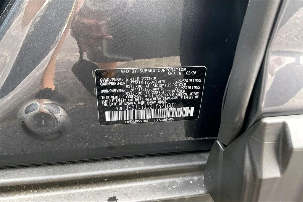 New 2026 MAGNETITE GRAY METALLIC Subaru Touring XT image 13