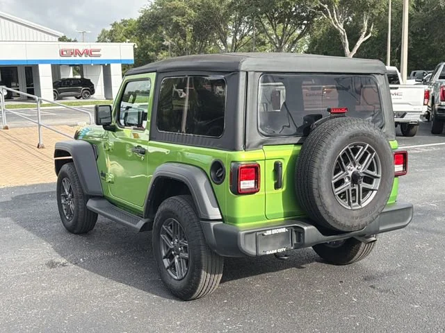 Used 2025 Green Jeep 2-Door Sport S 4x4 image 7