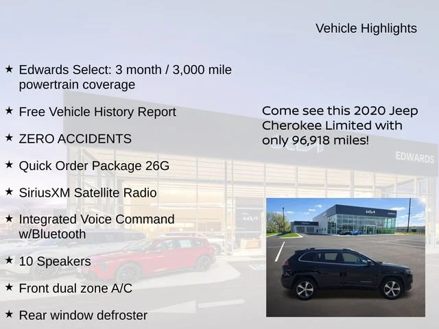 Used 2020 Black Jeep Limited image 8