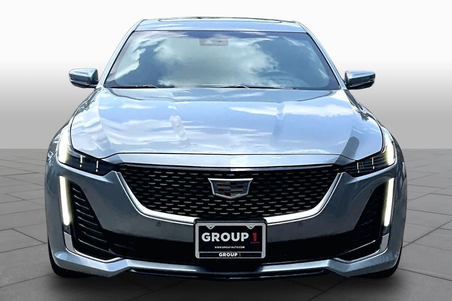Used 2023 Argent Silver Metallic Cadillac Premium Luxury image 4