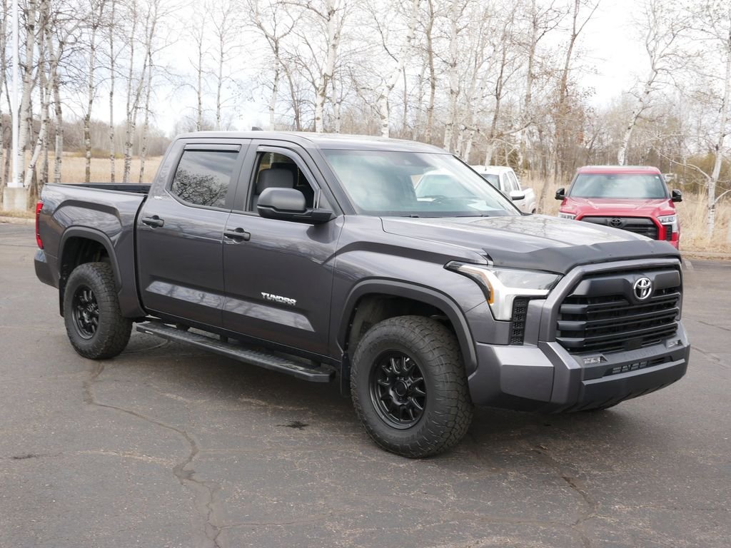 Used 2025 Toyota Tundra SR5 with VIN 5TFLA5DB6SX276468 for sale in Minneapolis, Minnesota