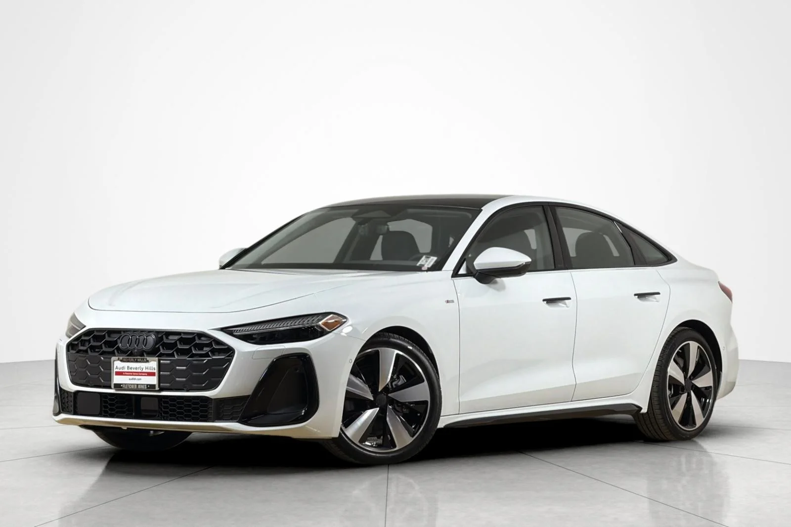 New 2026 Glacier White Metallic Audi Premium Plus 2.0 TFSI quattro image 1