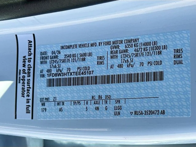 New 2026 Oxford White Ford XL image 19