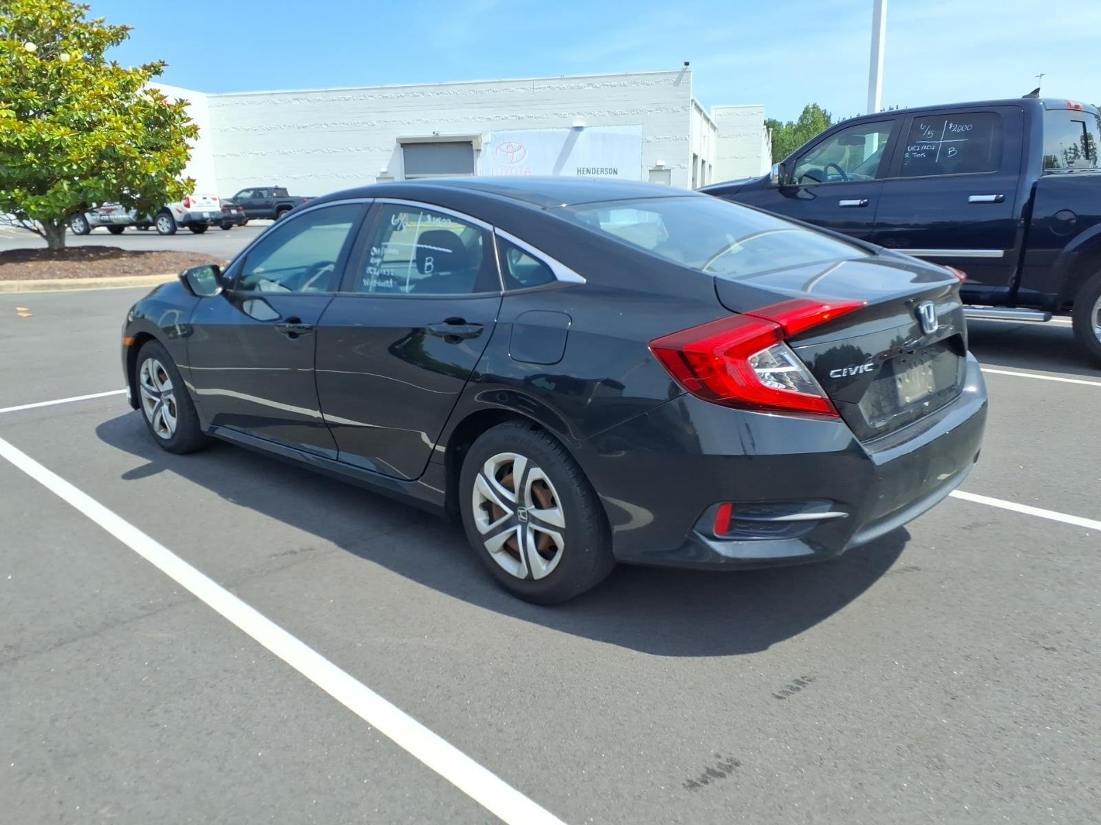 Used 2017 Crystal Black Pearl Honda LX image 5