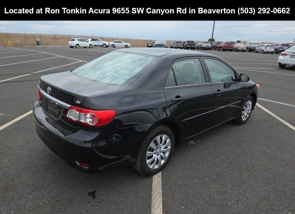 Used 2013 Black Sand Pearl Toyota LE image 3