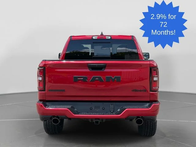 New 2026 Molten Red Pearl-Coat Exterior Paint RAM Big Horn/Lone Star image 8