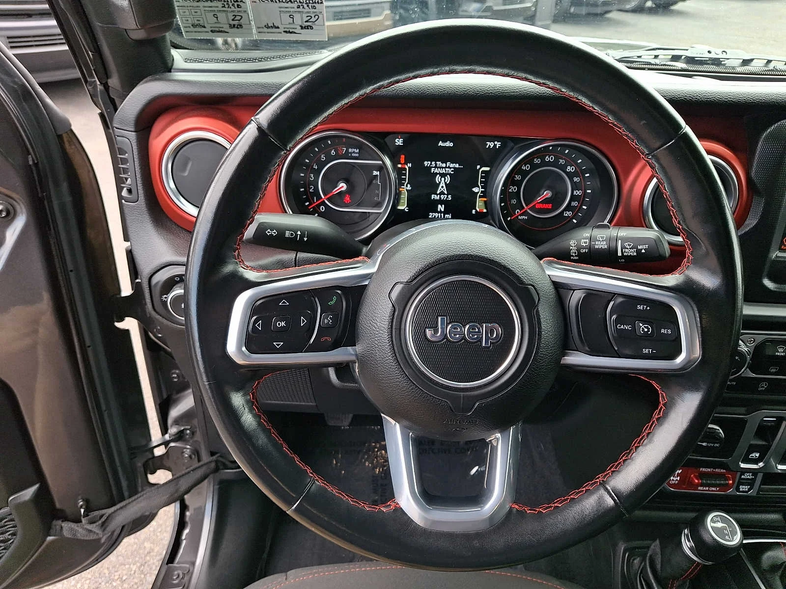 Used 2021 Granite Crystal Metallic Clearcoat Jeep Rubicon image 18