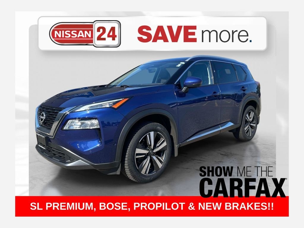 Used 2023 Blue Nissan SL image 1