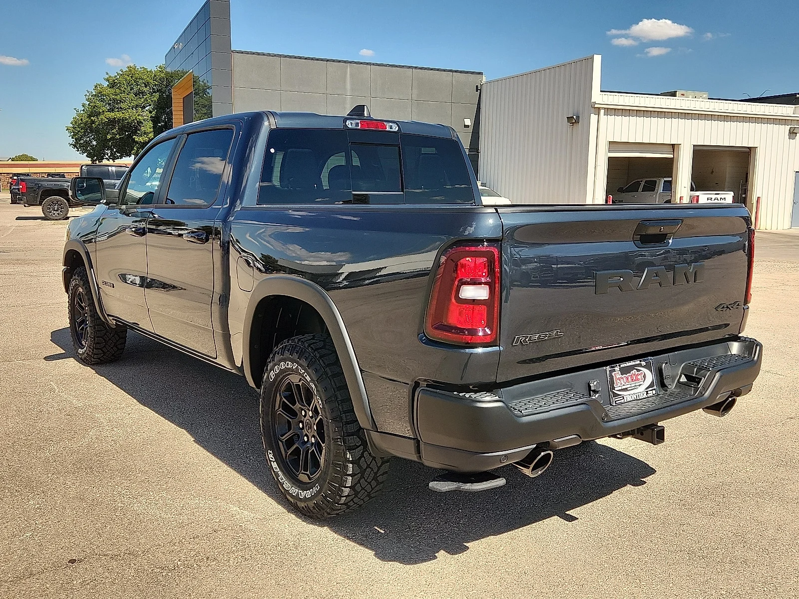 New 2027 Forged Blue Metallic  Paint Ram REBEL CREW CAB 4X4 5