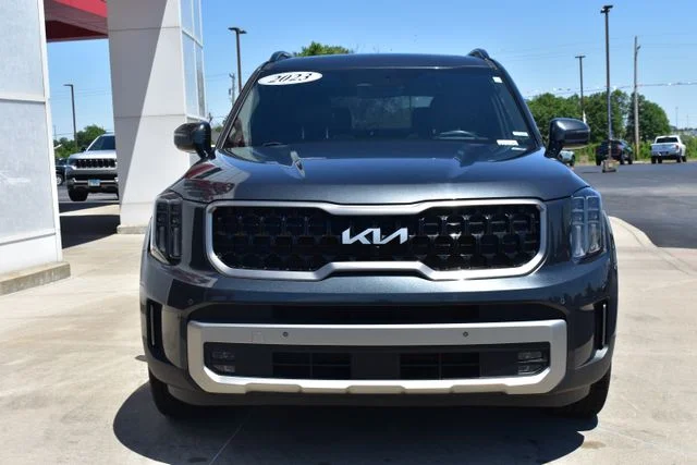 Used 2023 Gray Kia SX-Prestige X-Line image 3