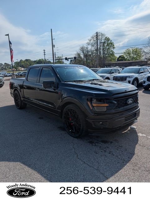 New 2026 Agate Black Metallic Ford XLT Black Widow image 3