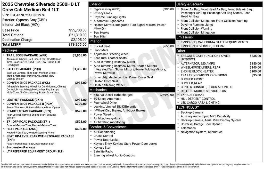 2025 Chevrolet Silverado 2500 HD LT - Photo 34