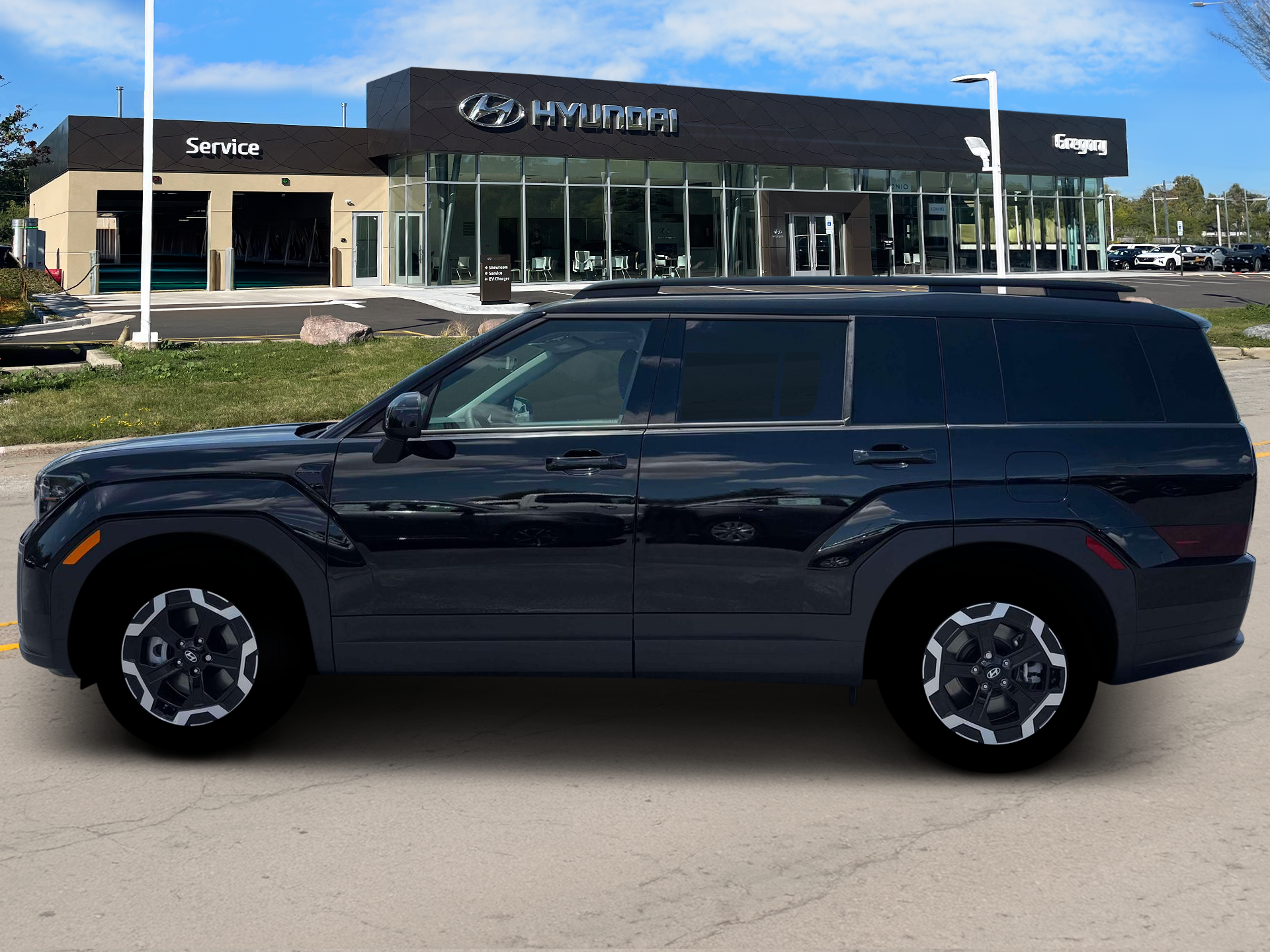 New 2026 Black Hyundai SEL AWD image 3