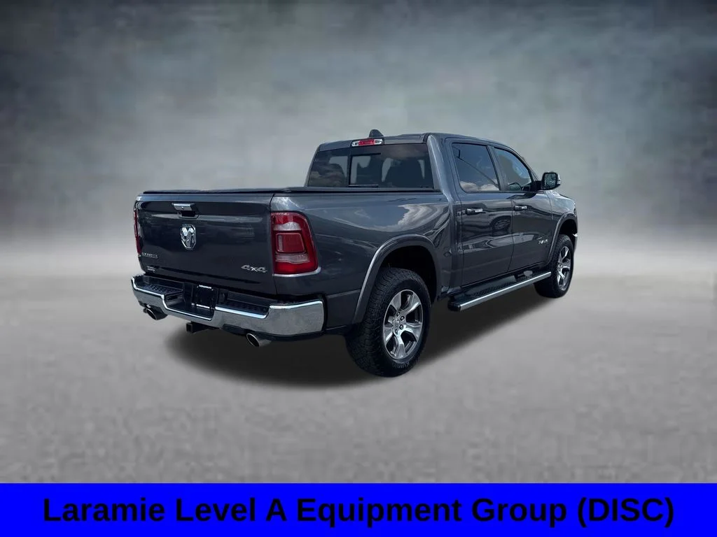 Used 2022 Granite Crystal Clearcoat Metallic Ram Laramie image 4
