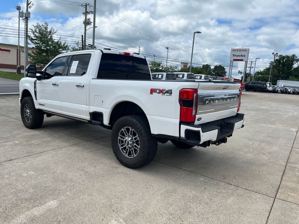 Used 2024 White Ford Platinum image 3