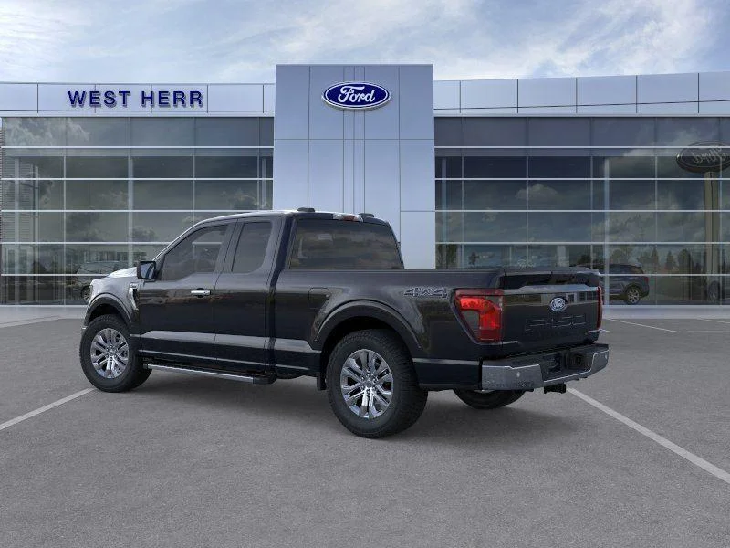 New 2026 Agate Black Metallic Ford XLT image 5