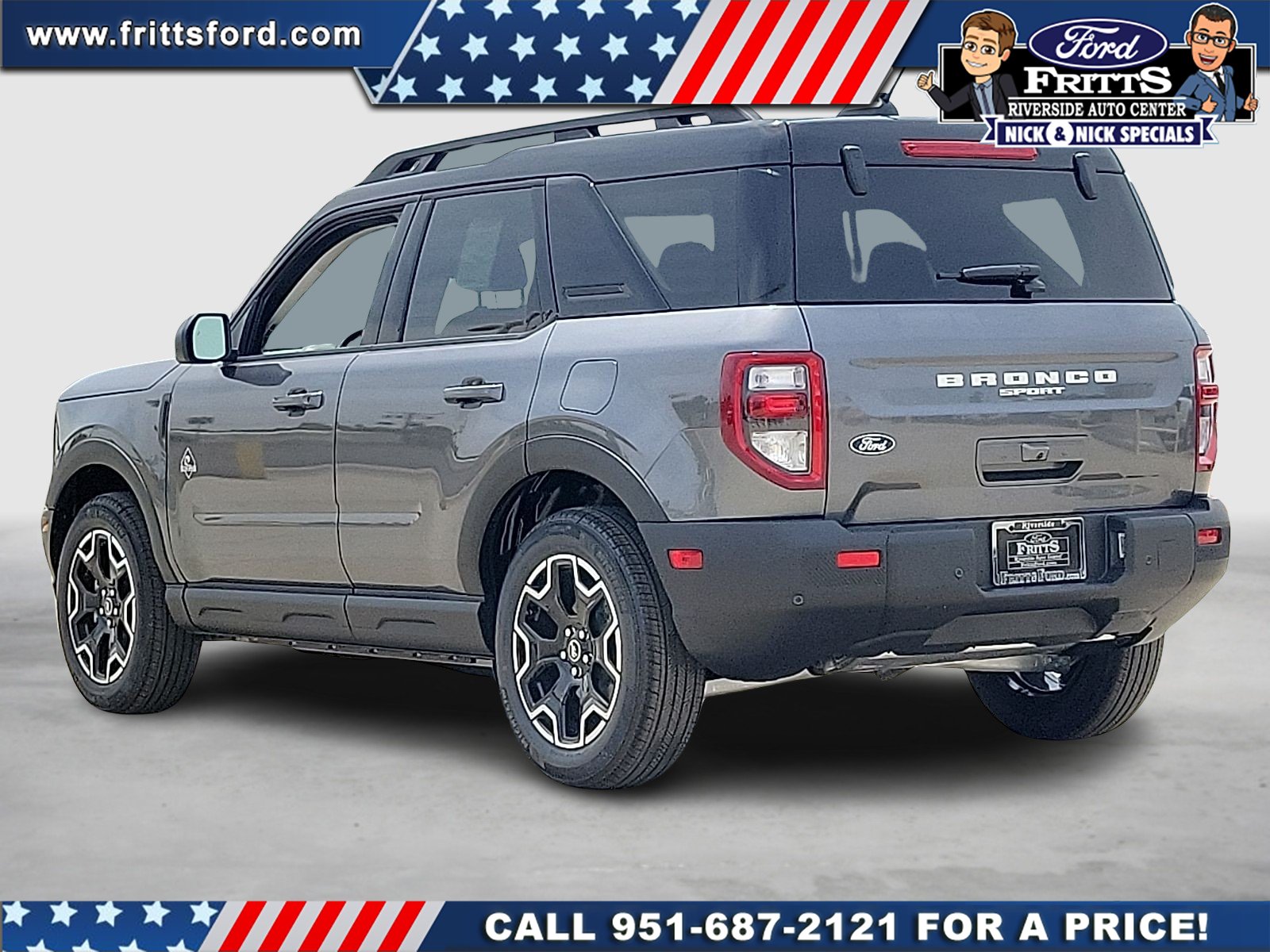 New 2026 Carbonized Gray Metallic Ford Outer Banks® image 2