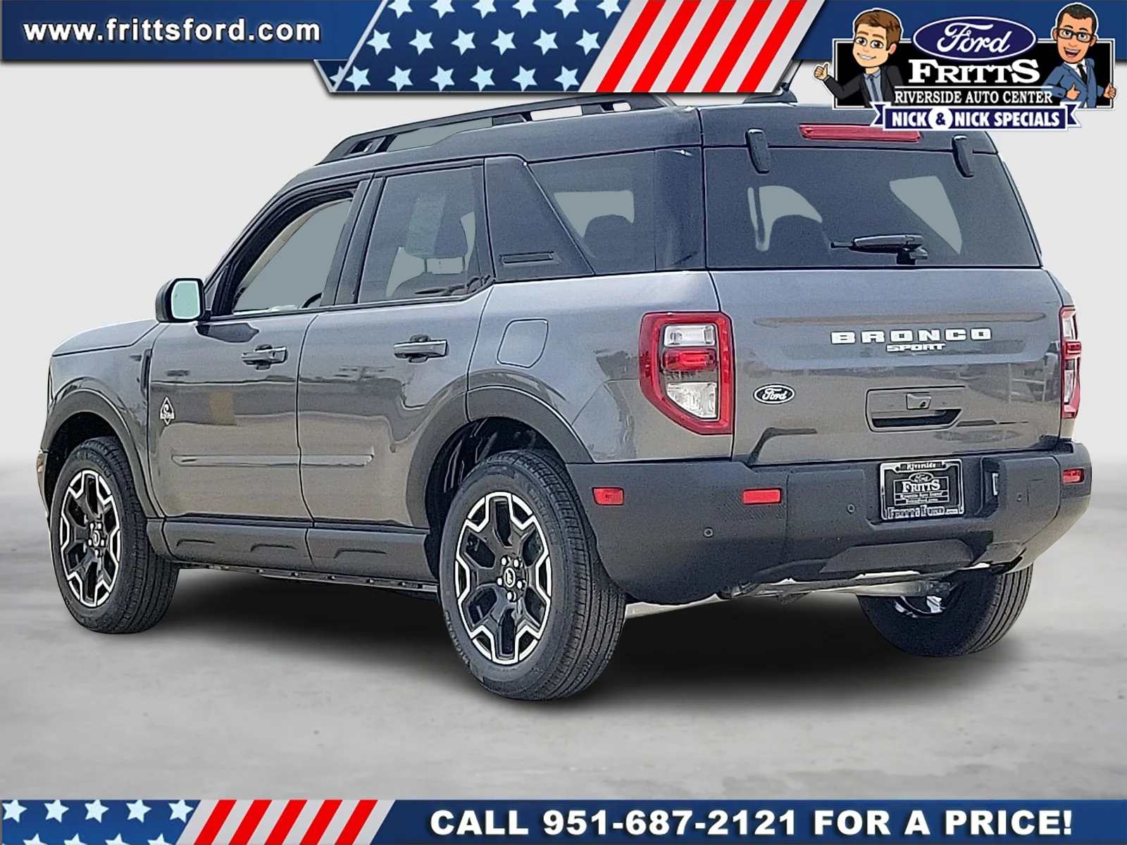 New 2026 Carbonized Gray Metallic Ford Outer Banks® image 2