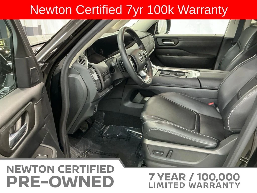 Certified Used 2025 Super Black Nissan SV image 7