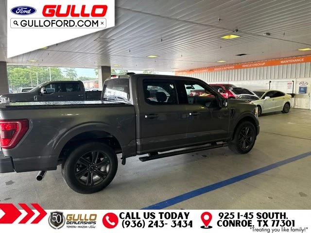 Certified Used 2021 Gray Metallic Ford XLT image 5
