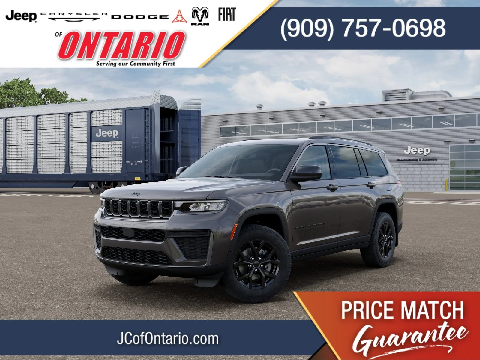 New 2026 Baltic Gray Metallic Clear-Coat Exterior Paint Jeep Altitude image 1
